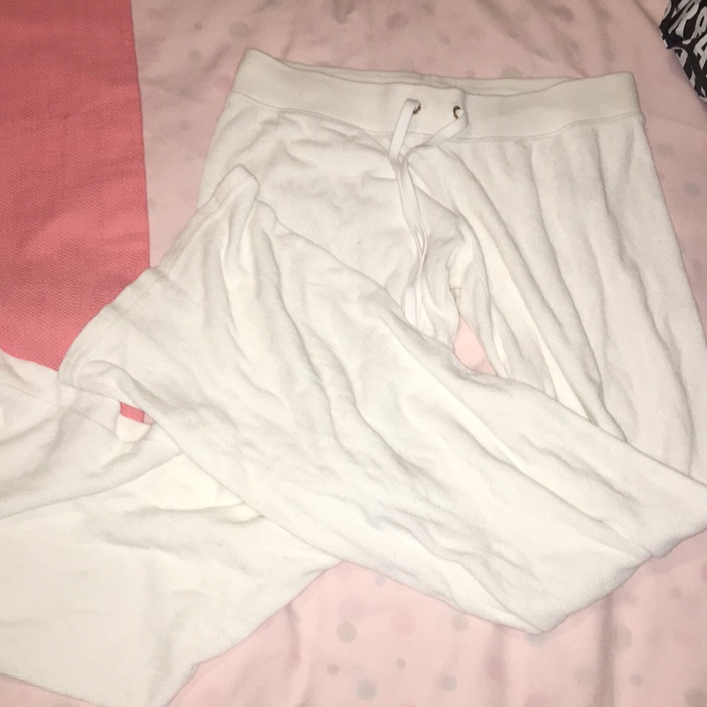 juicy couture plain terry track pant